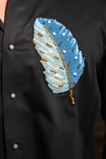 BEADED FEATHER ELEGANCE - Image 4